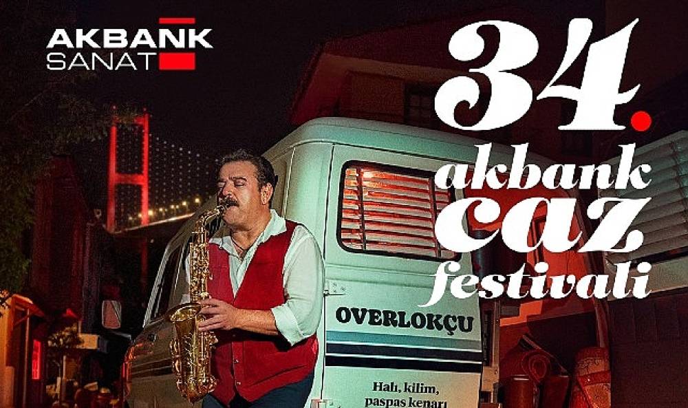 34. Akbank Caz Festivali'nin Tanıtım Filmleri Şehri Caz Etkisine Aldı